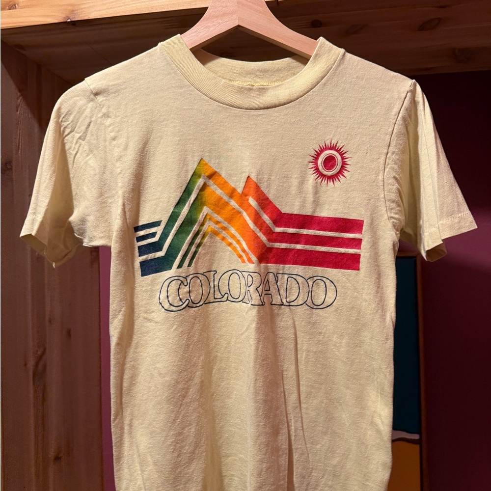 Colorado Graphic Yellow T-Shirt